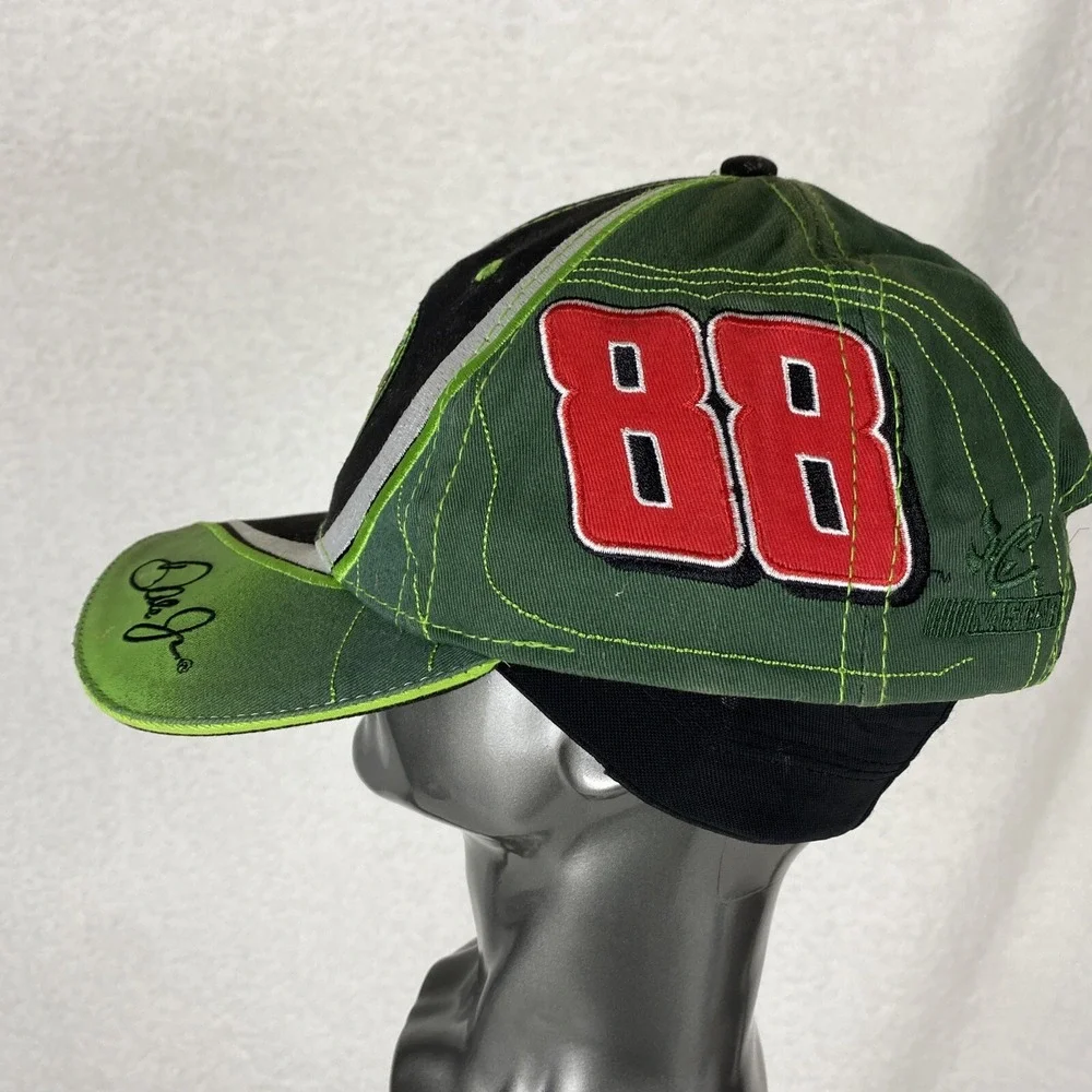 Dale Earnhardt 88‎ MtDew Hat Vintage Chase Authentics Nascar Jellyroll Elliott